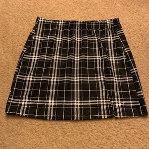 Black and white skirt